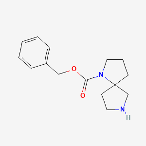 molecular formula C15H20N2O2 B1505710 Benzyl 1,7-diazaspiro[4.4]nonane-1-carboxylate CAS No. 1086395-00-7