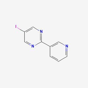 5-Iodo-2-(pyridin-3-YL)pyrimidine