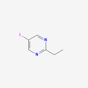 molecular formula C6H7IN2 B15057187 2-Ethyl-5-iodopyrimidine 