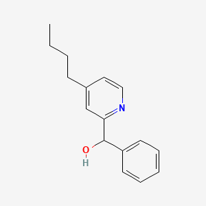 (4-Butylpyridin-2-yl)(phenyl)methanol