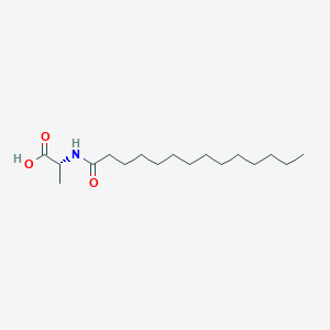molecular formula C17H33NO3 B1505723 N-myristoyl-D-alanine 