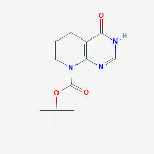 tert-Butyl 4-oxo-3,4,6,7-tetrahydropyrido[2,3-d]pyrimidine-8(5H)-carboxylate