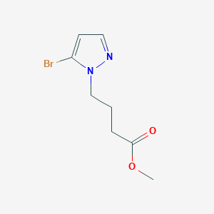 Methyl 4-(5-bromo-1H-pyrazol-1-yl)butanoate