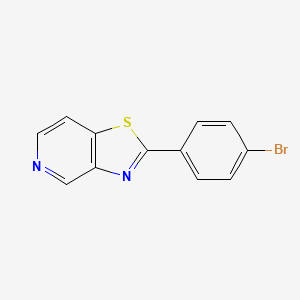 2-(4-Bromophenyl)thiazolo[4,5-C]pyridine