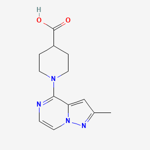 1-(2-Methylpyrazolo[1,5-a]pyrazin-4-yl)piperidine-4-carboxylic acid