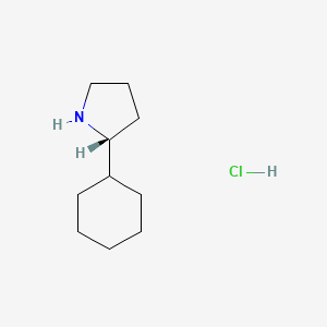 (R)-2-Cyclohexylpyrrolidine hydrochloride