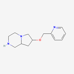 7-(Pyridin-2-ylmethoxy)octahydropyrrolo[1,2-a]pyrazine