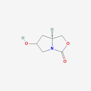 (7AS)-6-Hydroxytetrahydropyrrolo[1,2-C]oxazol-3(1H)-one