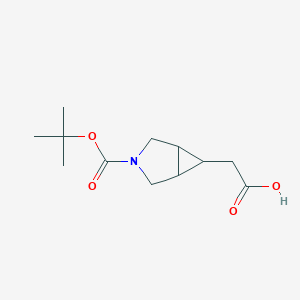 2-(3-(tert-Butoxycarbonyl)-3-azabicyclo[3.1.0]hexan-6-yl)acetic acid