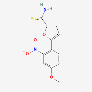 5-(4-Methoxy-2-nitrophenyl)furan-2-carbothioamide