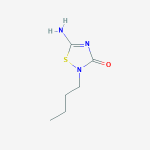 5-Amino-2-butyl-1,2,4-thiadiazol-3(2H)-one