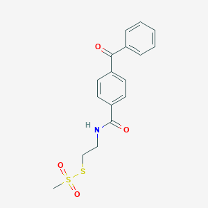B015058 Benzophenone-4-carboxamidoethyl Methanethiosulfonate CAS No. 887352-65-0