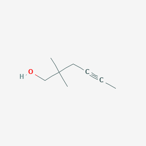 2,2-Dimethylhex-4-yn-1-ol