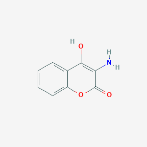 molecular formula C9H7NO3 B1505808 3-Amino-4-hydroxychromen-2-one CAS No. 5725-79-1