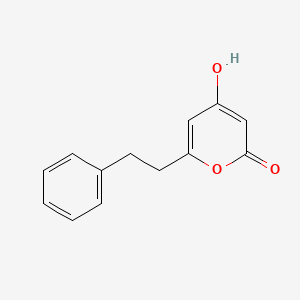 4-Hydroxy-6-phenethyl-2H-pyran-2-one