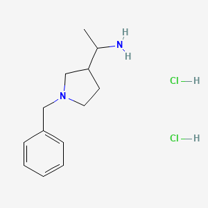 1-(1-Benzylpyrrolidin-3-yl)ethanamine dihydrochloride