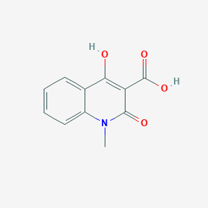 molecular formula C11H9NO4 B1505815 4-Hydroxy-1-methyl-2-oxo-1,2-dihydroquinoline-3-carboxylic acid CAS No. 57931-81-4