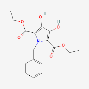 Diethyl 1-benzyl-3,4-dihydroxy-1H-pyrrole-2,5-dicarboxylate