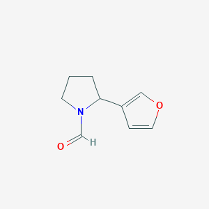 2-(Furan-3-yl)pyrrolidine-1-carbaldehyde