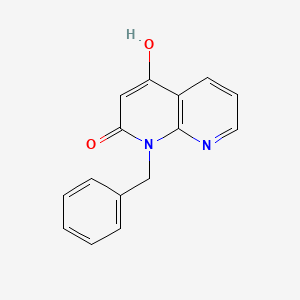 molecular formula C15H12N2O2 B1505818 1-Benzyl-4-hydroxy-1,8-naphthyridin-2(1H)-one CAS No. 219775-95-8
