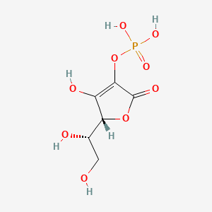 molecular formula C6H9O9P B1505829 L-Ascorbic acid 2-phosphate CAS No. 23313-12-4