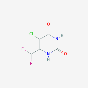 5-Chloro-6-(difluoromethyl)pyrimidine-2,4(1H,3H)-dione