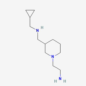 2-(3-(((Cyclopropylmethyl)amino)methyl)piperidin-1-yl)ethanamine