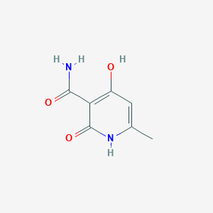 molecular formula C7H8N2O3 B1505842 2,4-Dihydroxy-6-methylnicotinamide CAS No. 68373-65-9