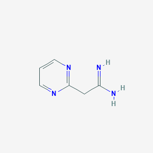 2-(Pyrimidin-2-yl)acetimidamide