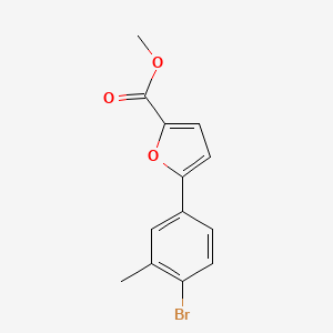 Methyl 5-(4-bromo-3-methylphenyl)furan-2-carboxylate