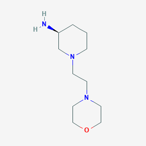 (S)-1-(2-Morpholinoethyl)piperidin-3-amine