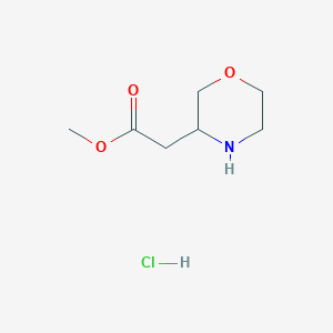 Methyl 2-(morpholin-3-yl)acetate hydrochloride