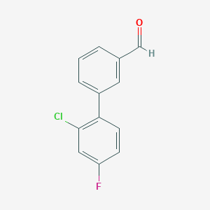 3-(2-Chloro-4-fluorophenyl)benzaldehyde