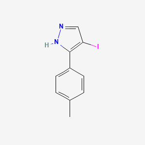 4-Iodo-3-(p-tolyl)-1H-pyrazole