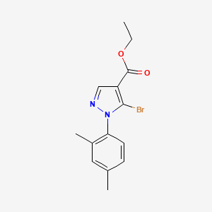 Ethyl 5-bromo-1-(2,4-dimethylphenyl)-1H-pyrazole-4-carboxylate