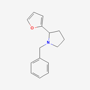 1-Benzyl-2-(furan-2-yl)pyrrolidine