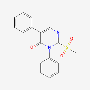 2-(Methylsulfonyl)-3,5-diphenylpyrimidin-4(3H)-one