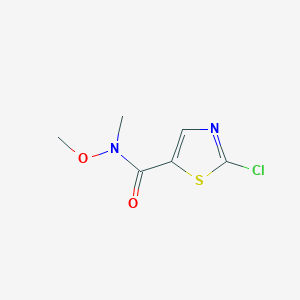 2-chloro-N-methoxy-N-methylthiazole-5-carboxamide