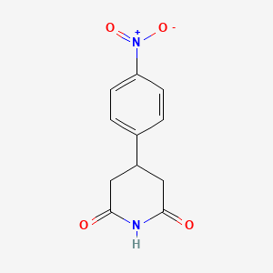 4-(4-Nitrophenyl)piperidine-2,6-dione