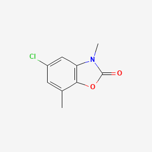 5-Chloro-3,7-dimethylbenzo[d]oxazol-2(3H)-one