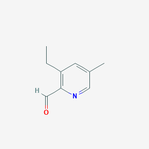 3-Ethyl-5-methylpicolinaldehyde