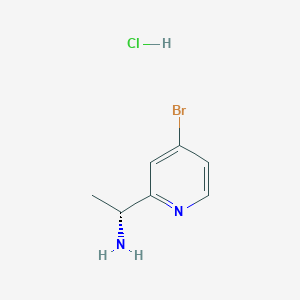 (R)-1-(4-Bromopyridin-2-yl)ethanamine hydrochloride