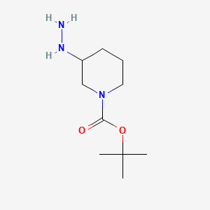 Tert-butyl 3-hydrazinylpiperidine-1-carboxylate