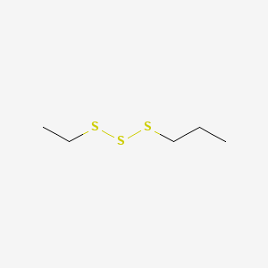 molecular formula C5H12S3 B1505923 1-(Ethyltrisulfanyl)propane CAS No. 31499-70-4