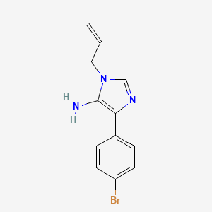 1-Allyl-4-(4-bromophenyl)-1H-imidazol-5-amine