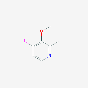 molecular formula C7H8INO B15059240 4-Iodo-3-methoxy-2-methylpyridine CAS No. 1227515-23-2