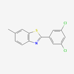 2-(3,5-Dichlorophenyl)-6-methylbenzo[d]thiazole