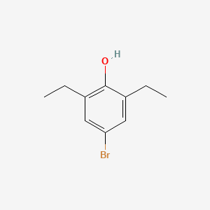 molecular formula C10H13BrO B1505928 4-Bromo-2,6-diethylphenol CAS No. 63770-09-2