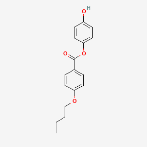 molecular formula C17H18O4 B1505929 4-Hydroxyphenyl 4-butoxybenzoate CAS No. 33905-62-3