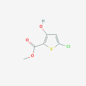 molecular formula C6H5ClO3S B1505932 5-氯-3-羟基噻吩-2-羧酸甲酯 CAS No. 953092-76-7